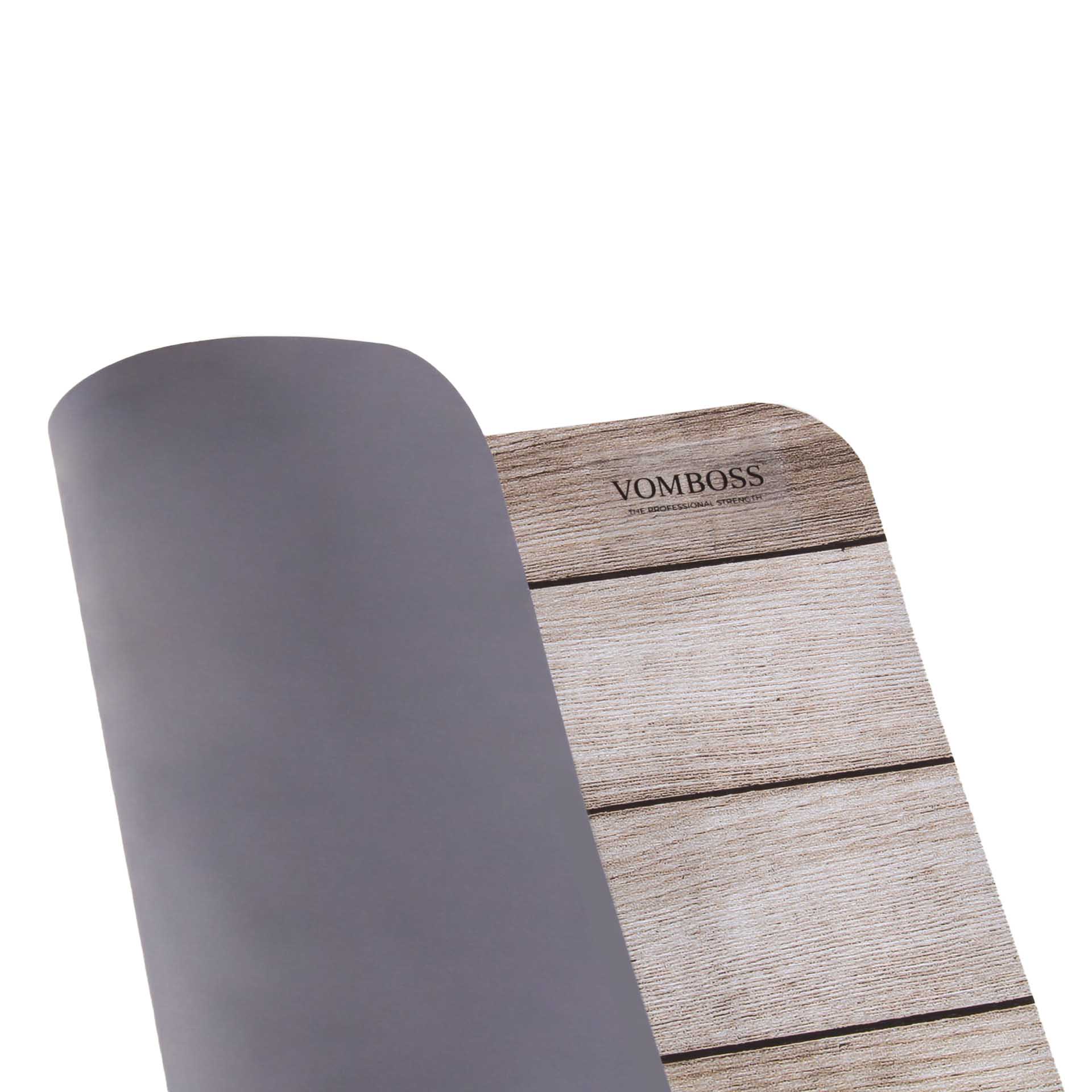Marcador Mesa Pvc 42X30cm Cinza