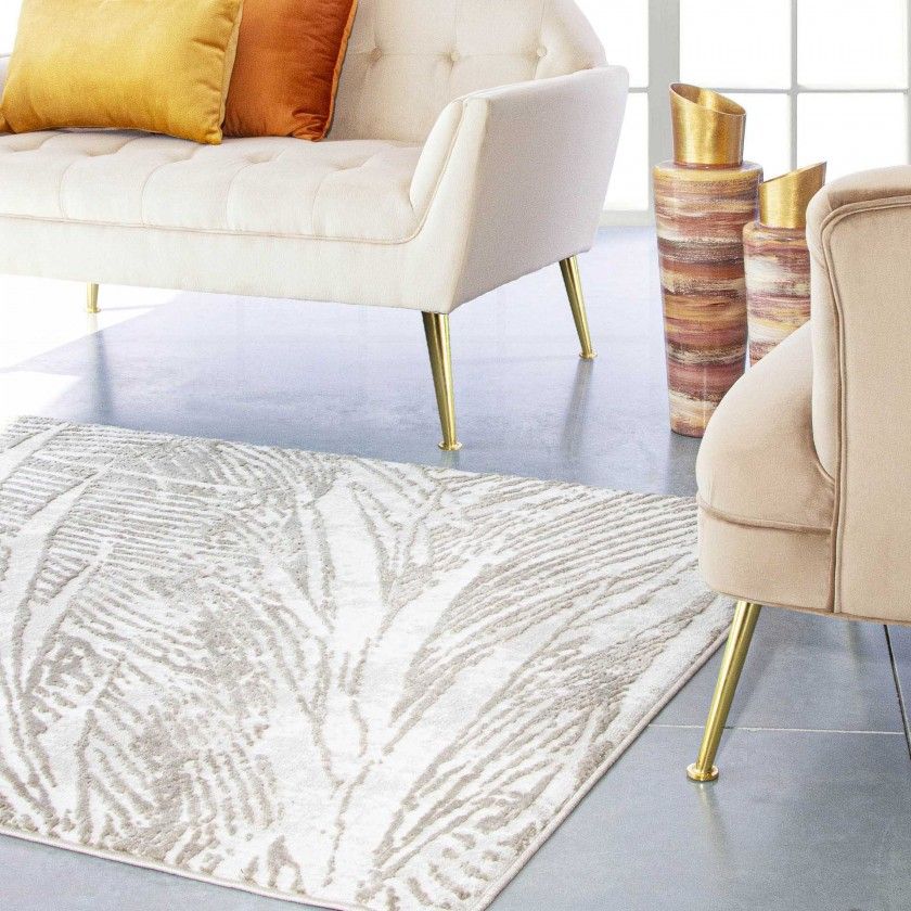 Dali Tapete 133X190cm Bege Dali Tapete 133X190cm Bege