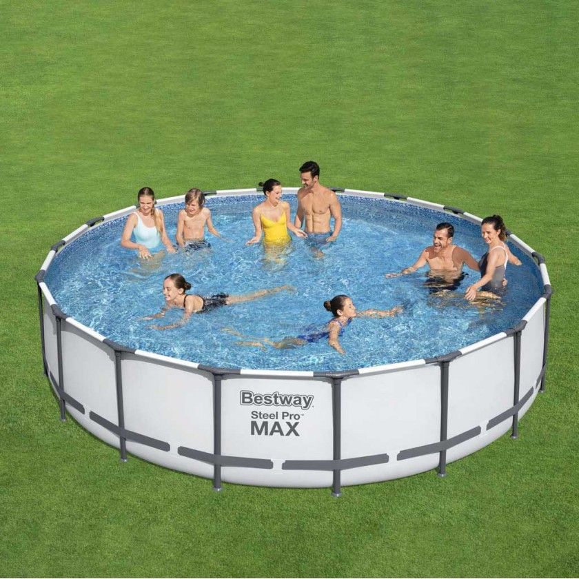 Piscina Steel Pro Max 549X122CM + Bomba Filtrar Piscina Steel Pro Max 549X122CM + Bomba Filtrar