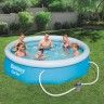 Piscina Fast Set 305X76CM + Bomba Filtrar Piscina Fast Set 305X76CM + Bomba Filtrar
