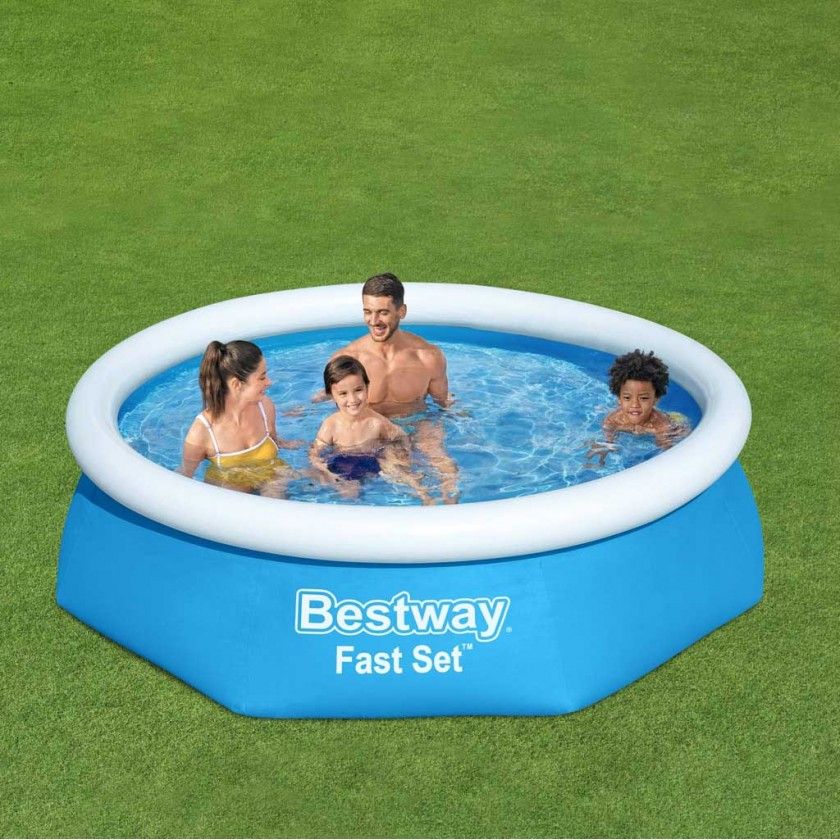 Piscina Fast Set 244X61CM + Bomba Filtrar