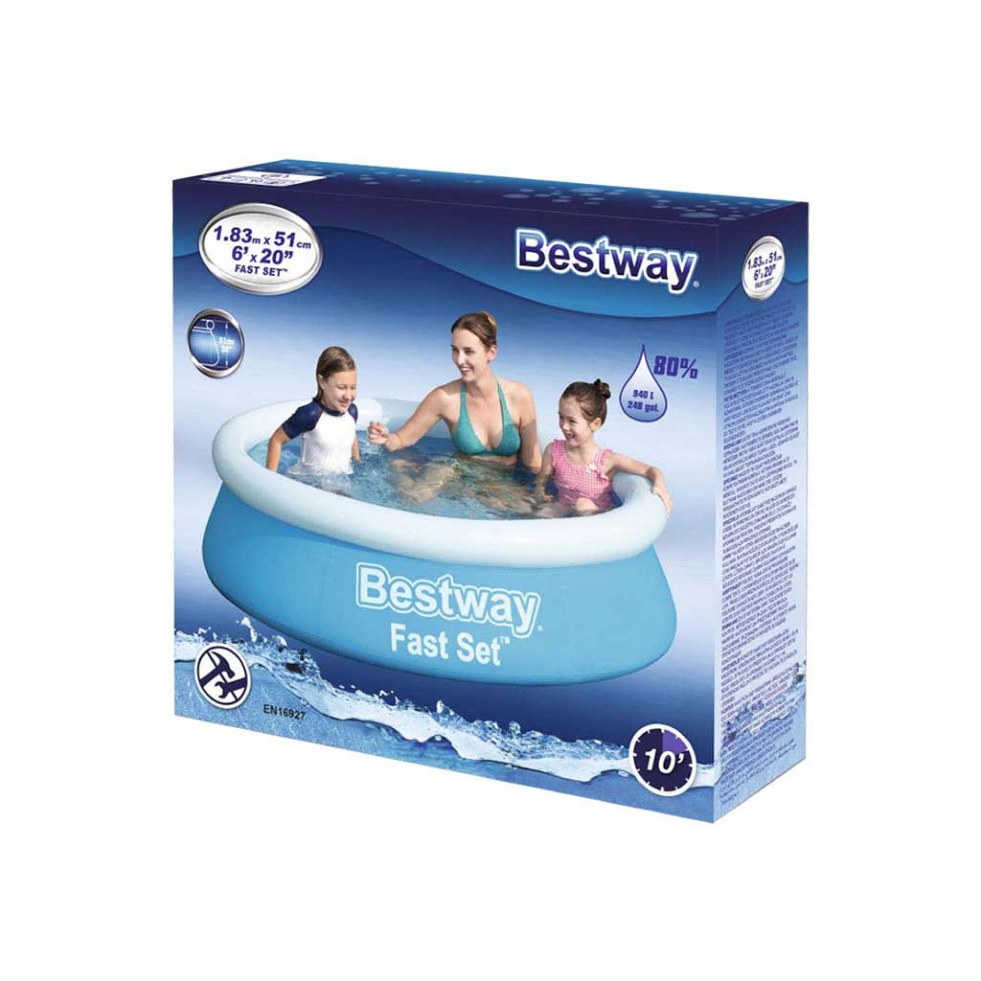 Piscina Fast Set 183X51CM