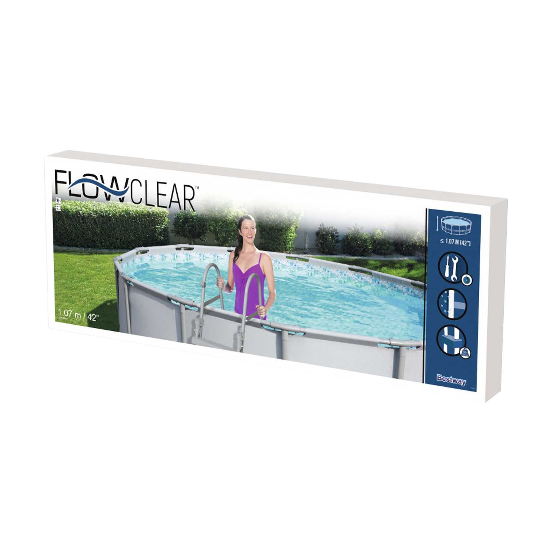 Escada Piscina 107CM
