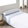 Jogo Cama Sedalina Romb Azul 240X280cm Jogo Cama Sedalina Romb Azul 240X280cm