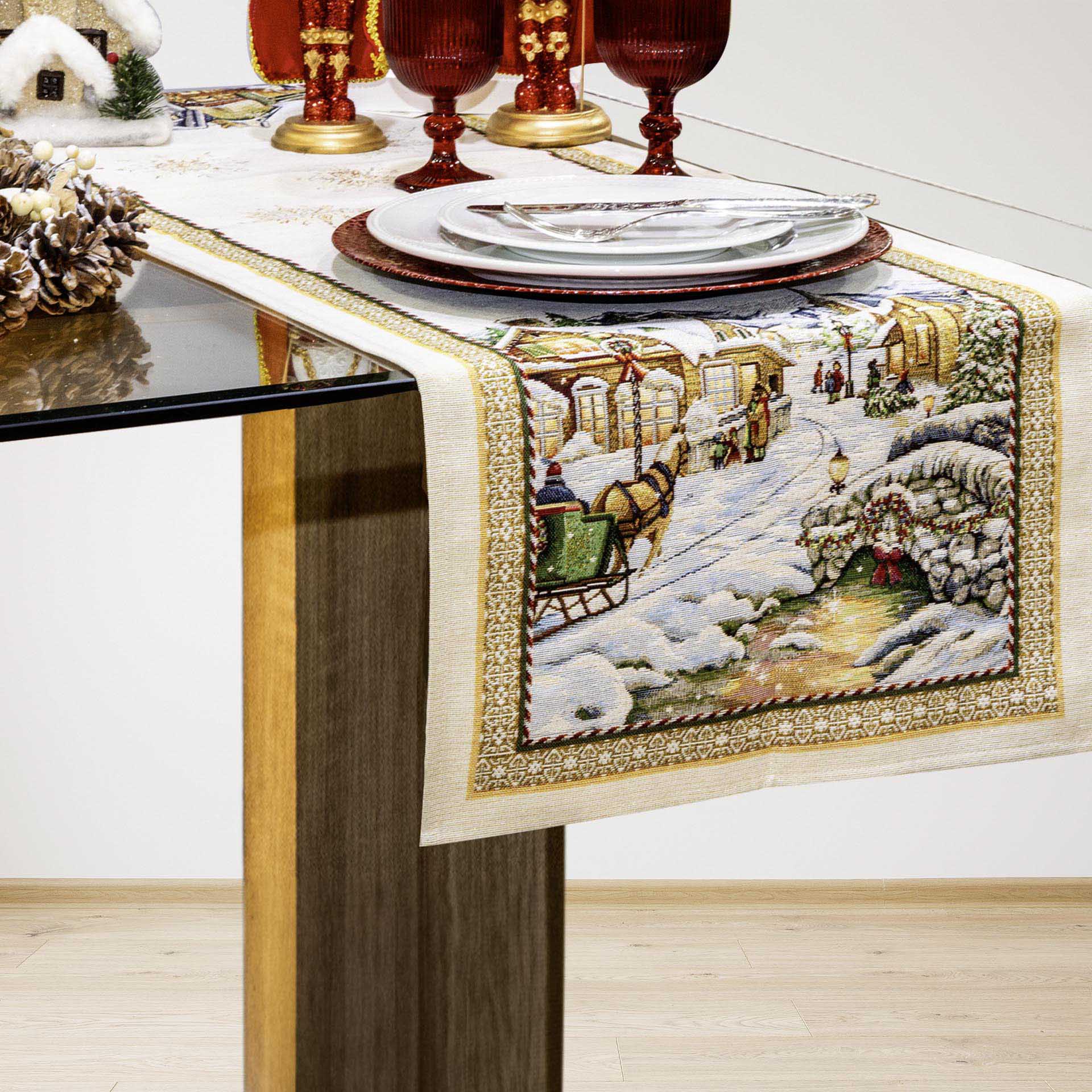 Runner Natal Desenho 9 45X140cm