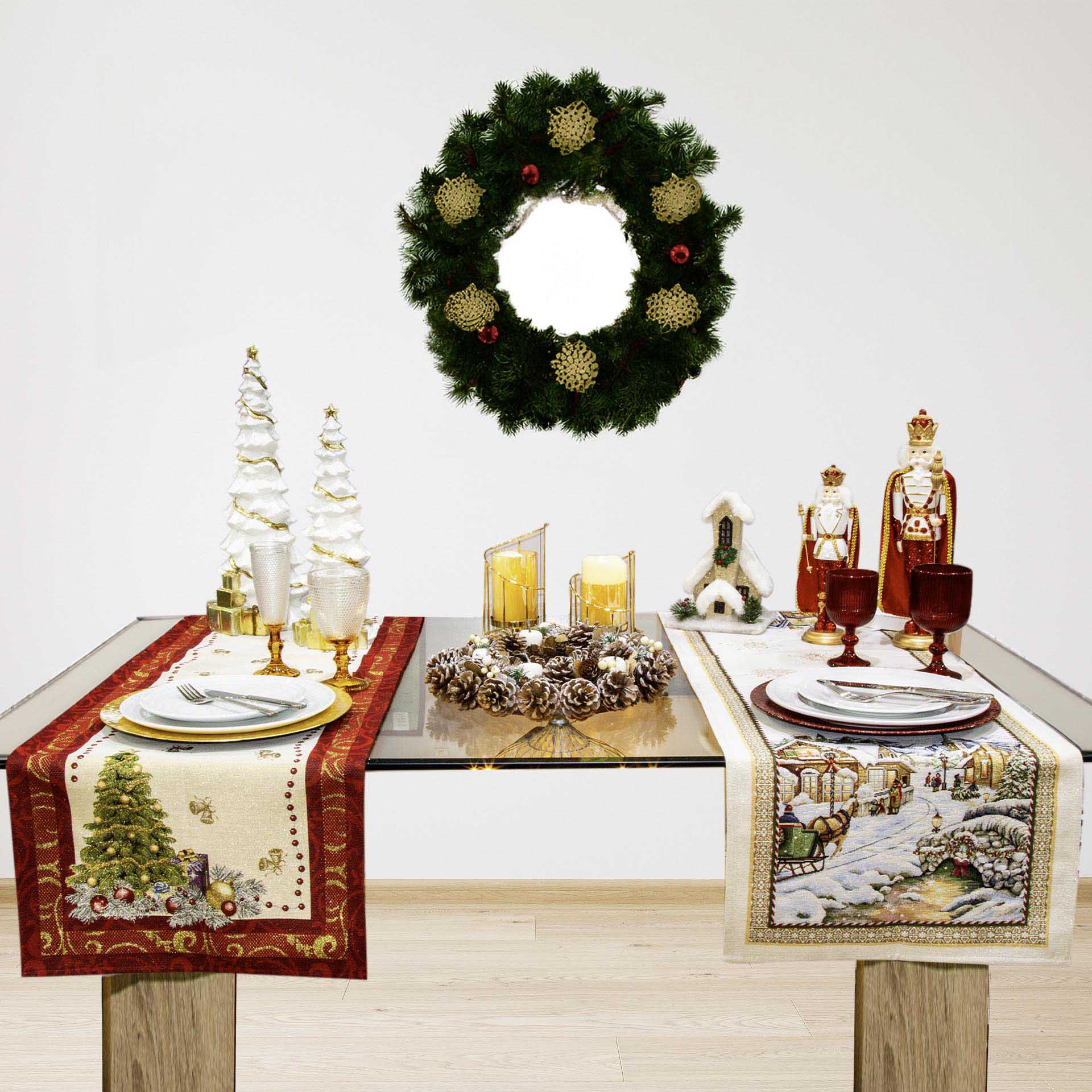 Runner Natal Desenho 9 45X140cm