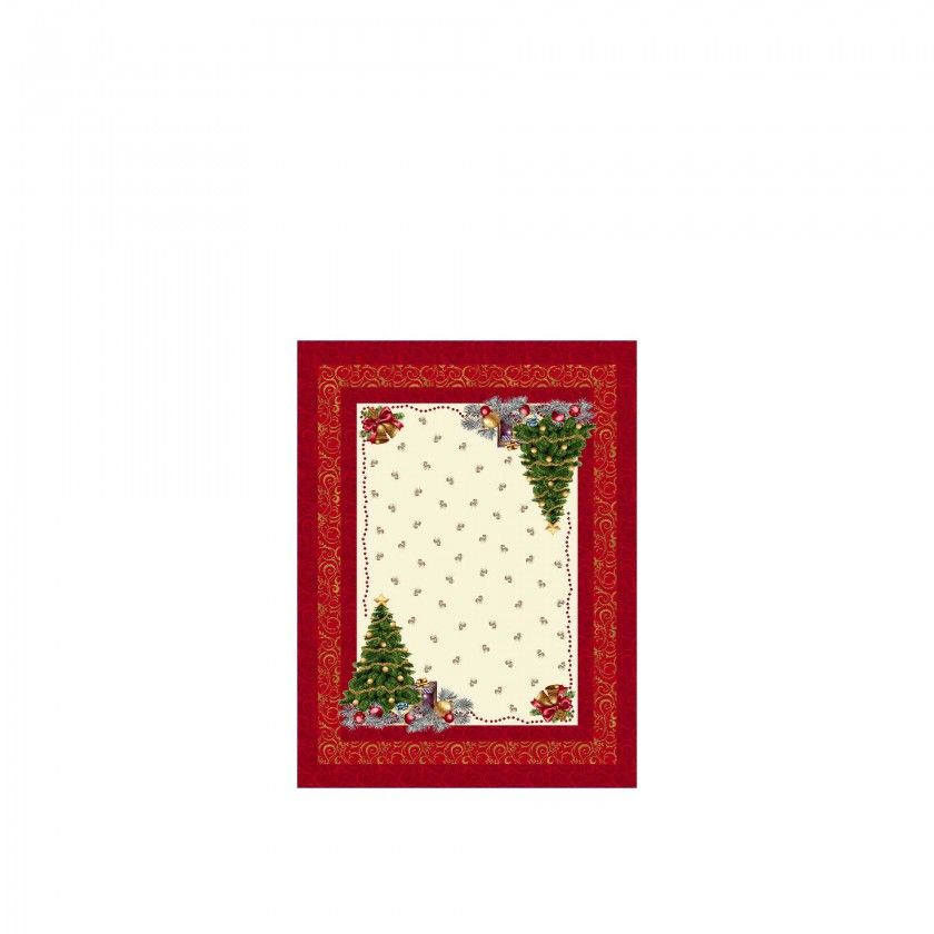 Toalha Natal Desenho 14 140X240cm Toalha Natal Desenho 14 140X240cm
