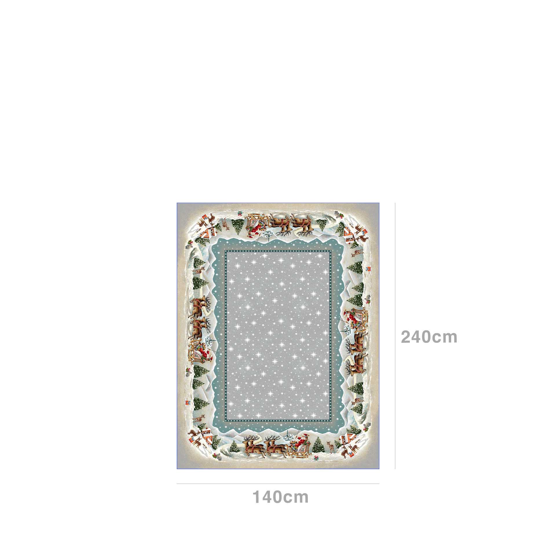 Toalha Natal Desenho 06 140X240cm