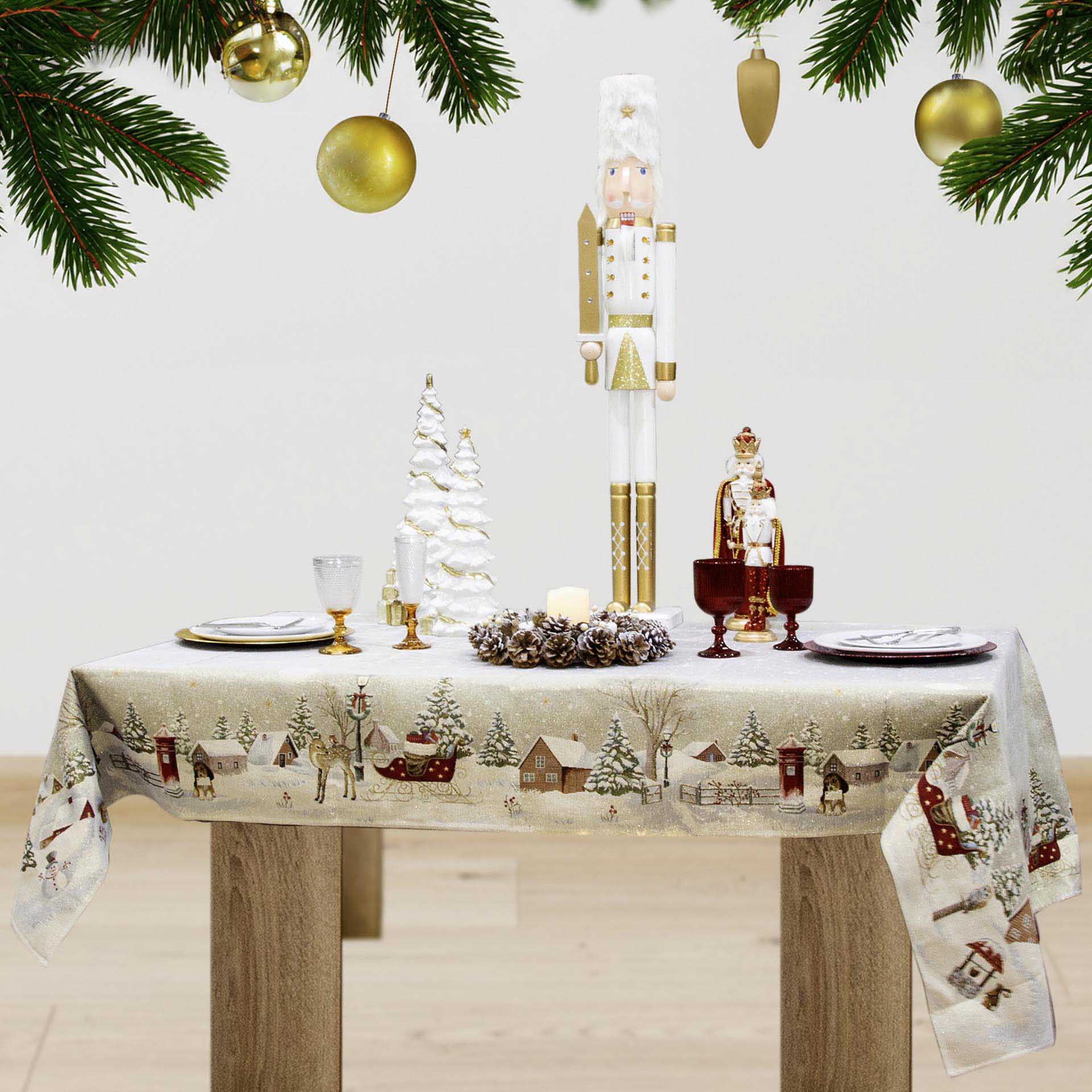 Toalha Natal Desenho 06 140X240cm