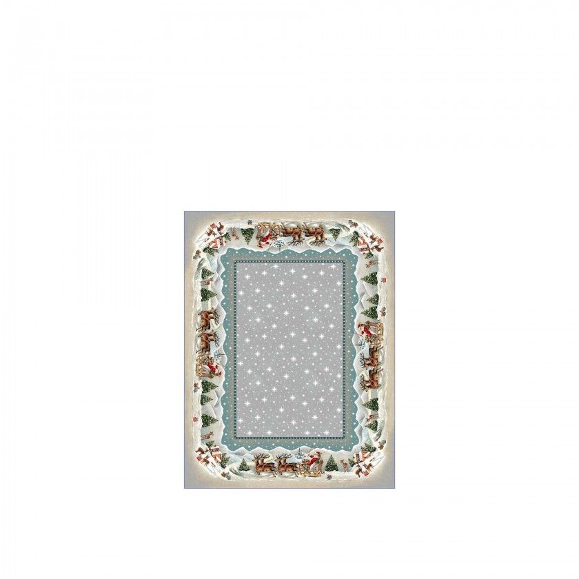 Toalha Natal Desenho 06 140X240cm Toalha Natal Desenho 06 140X240cm