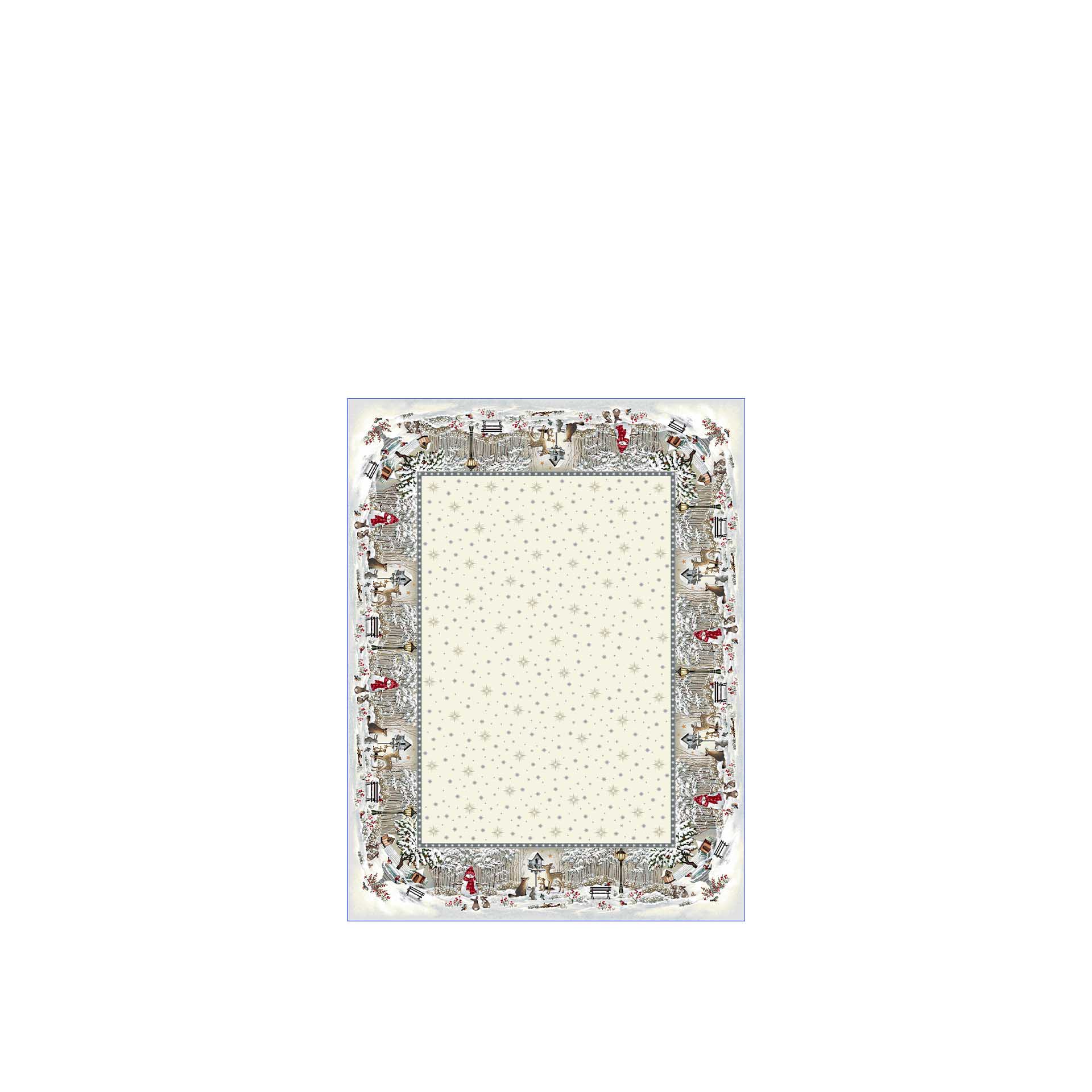 Toalha Natal Desenho 07 140X240cm