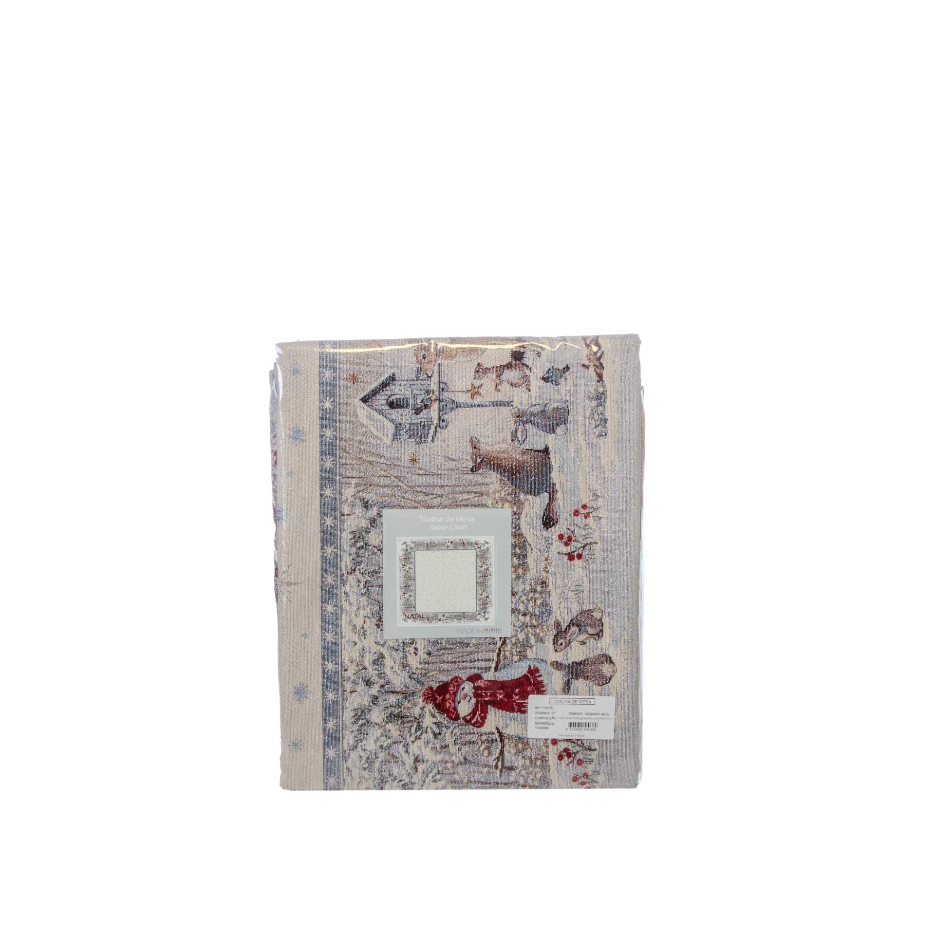 Toalha Natal Desenho 07 140X240cm