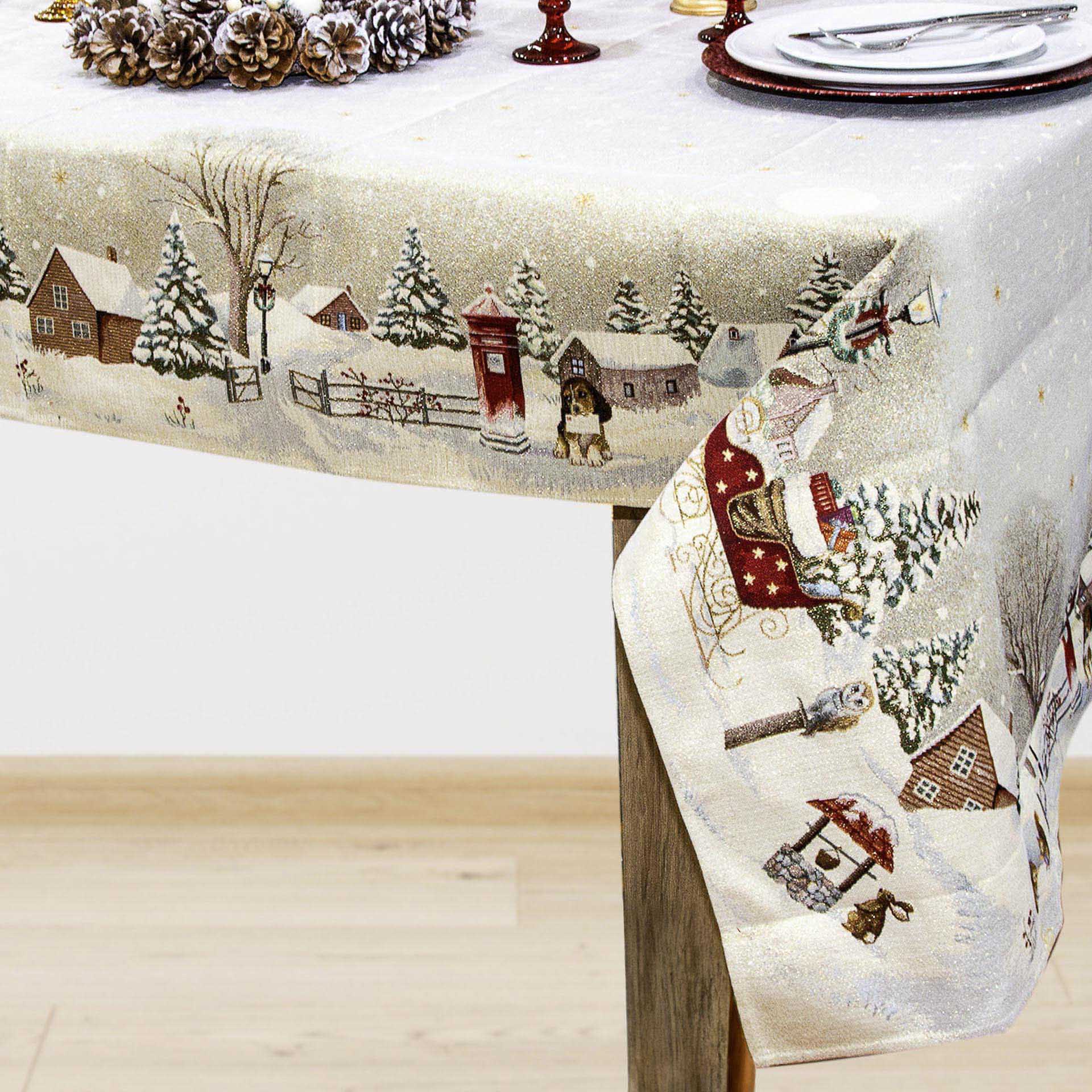 Toalha Natal Desenho 07 140X240cm