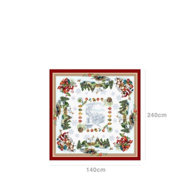 Toalha Natal Desenho 18 140X240cm
