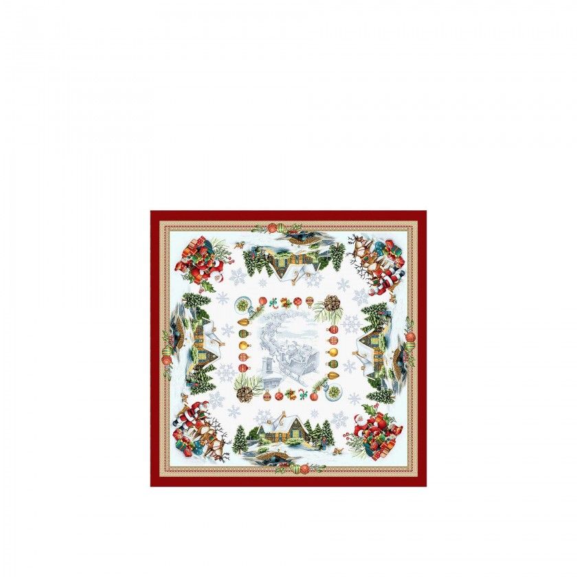 Toalha Natal Desenho 18 140X240cm Toalha Natal Desenho 18 140X240cm