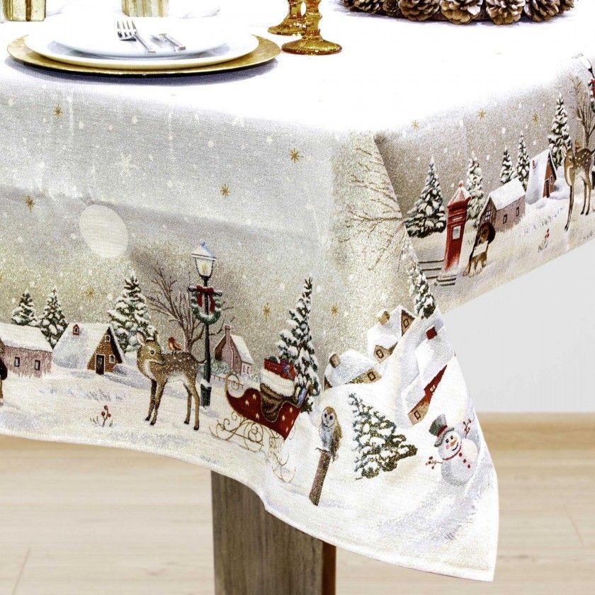 Toalha Natal Desenho 19 140X240cm Toalha Natal Desenho 19 140X240cm