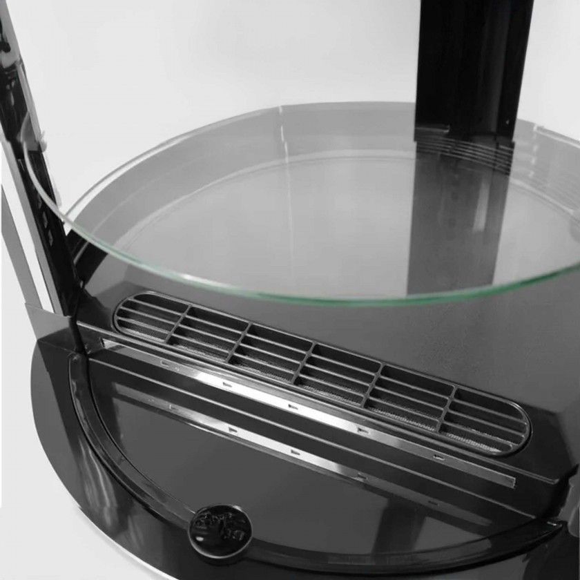 Expositor Bolos Inox 3 Nveis 210W 100L 48X103cm