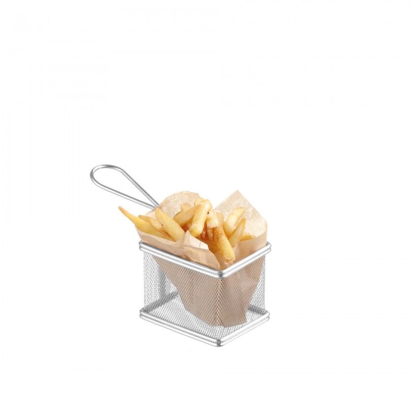 Cesto Servir Inox 12.5X10X8.5cm