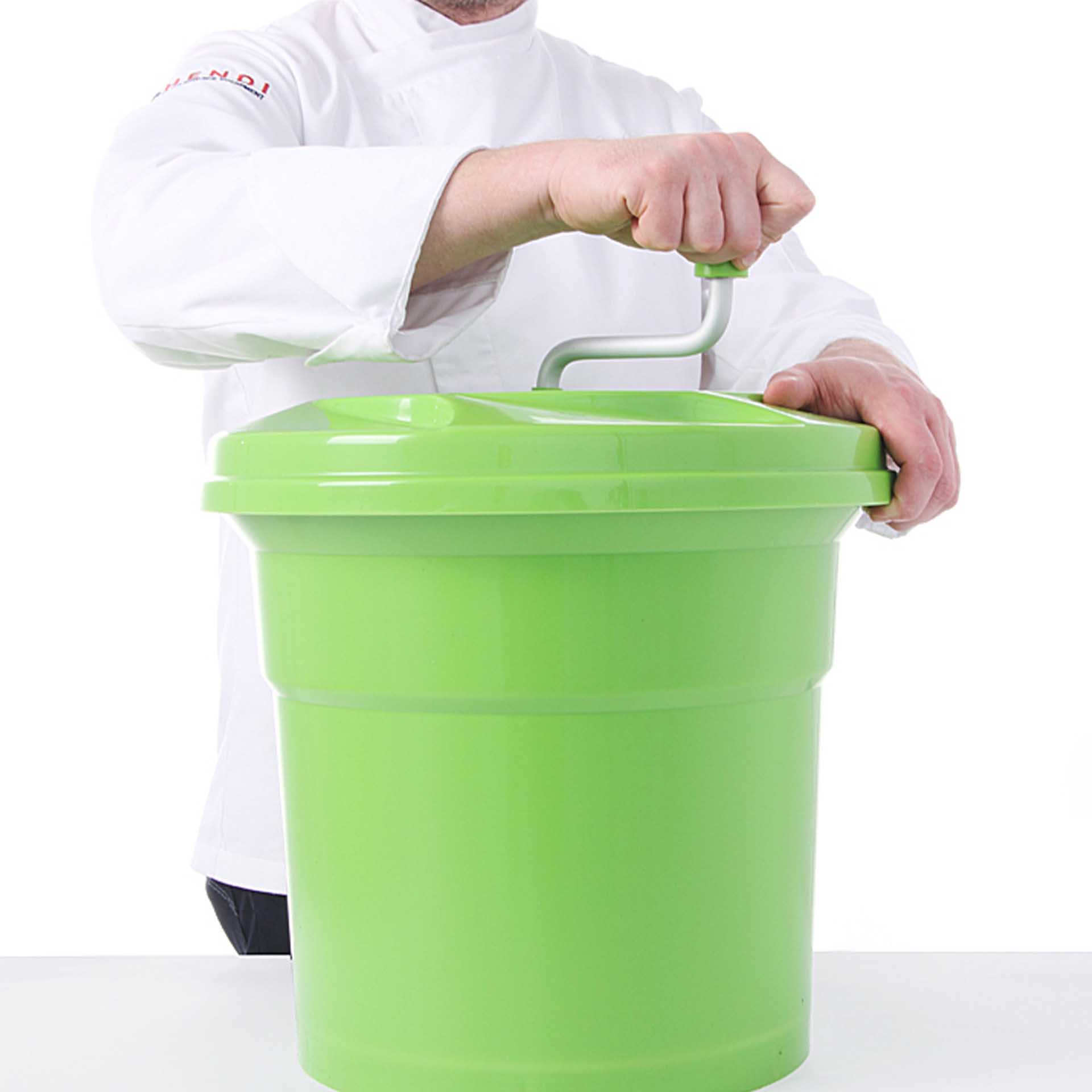 Centrifugadora Salada Redonda Verde