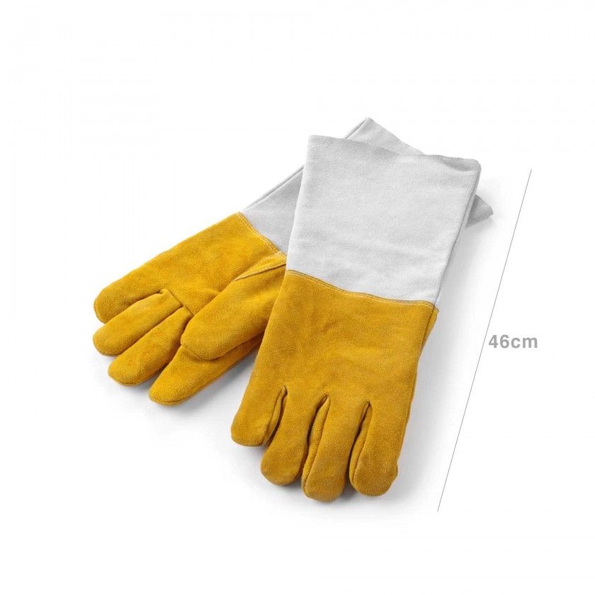 Luva Forno Pele 46cm Pack 2 Luva Forno Pele 46cm Pack 2