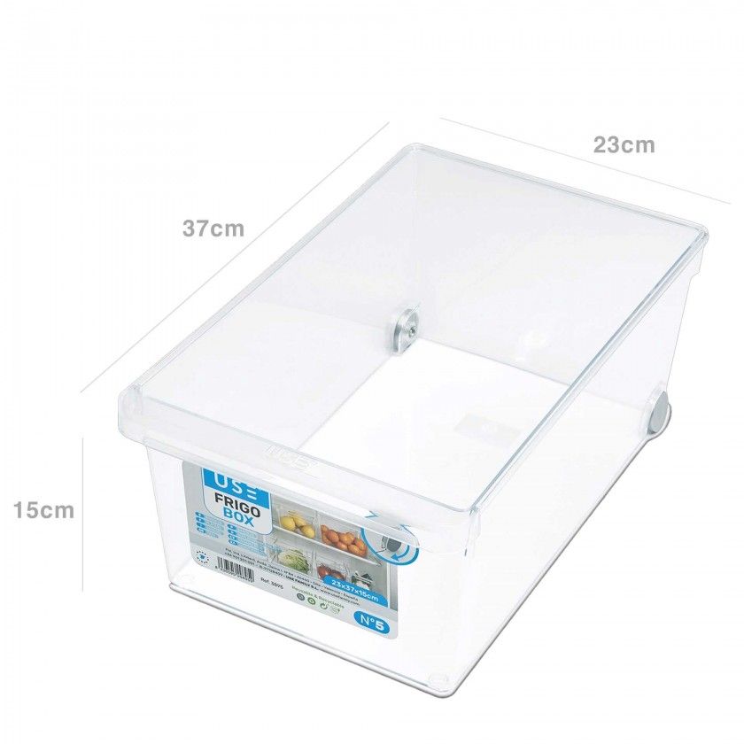 Caixa Organizadora Nevera Frigo Box Transparente Caixa Organizadora Nevera Frigo Box Transparente