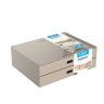 Caixa Organizadora 2 Gavetas Elegant A4