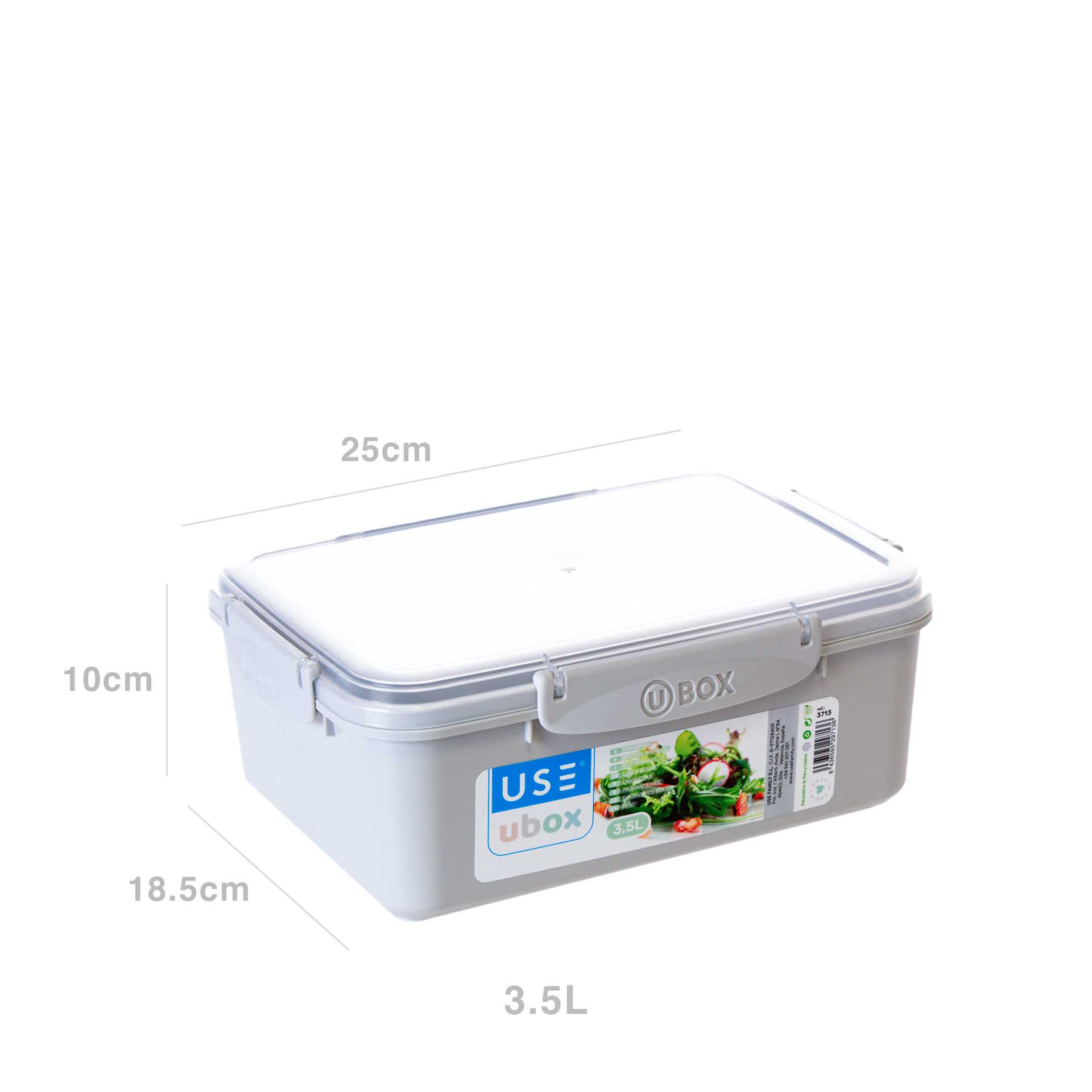 Caixa Hermética Use Ubox Pastel