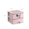 Caixa Organizadora Bamboo Pastel 2 Gavetas 39X39X34cm Caixa Organizadora Bamboo Pastel 2 Gavetas 39X39X34cm