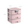 Caixa Organizadora Bamboo Pastel 3 Gavetas Rosa 39X39X50cm Caixa Organizadora Bamboo Pastel 3 Gavetas Rosa 39X39X50cm