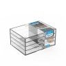 Caixa Organizadora 4 Gavetas A5 23X11X17cm Caixa Organizadora 4 Gavetas A5 23X11X17cm