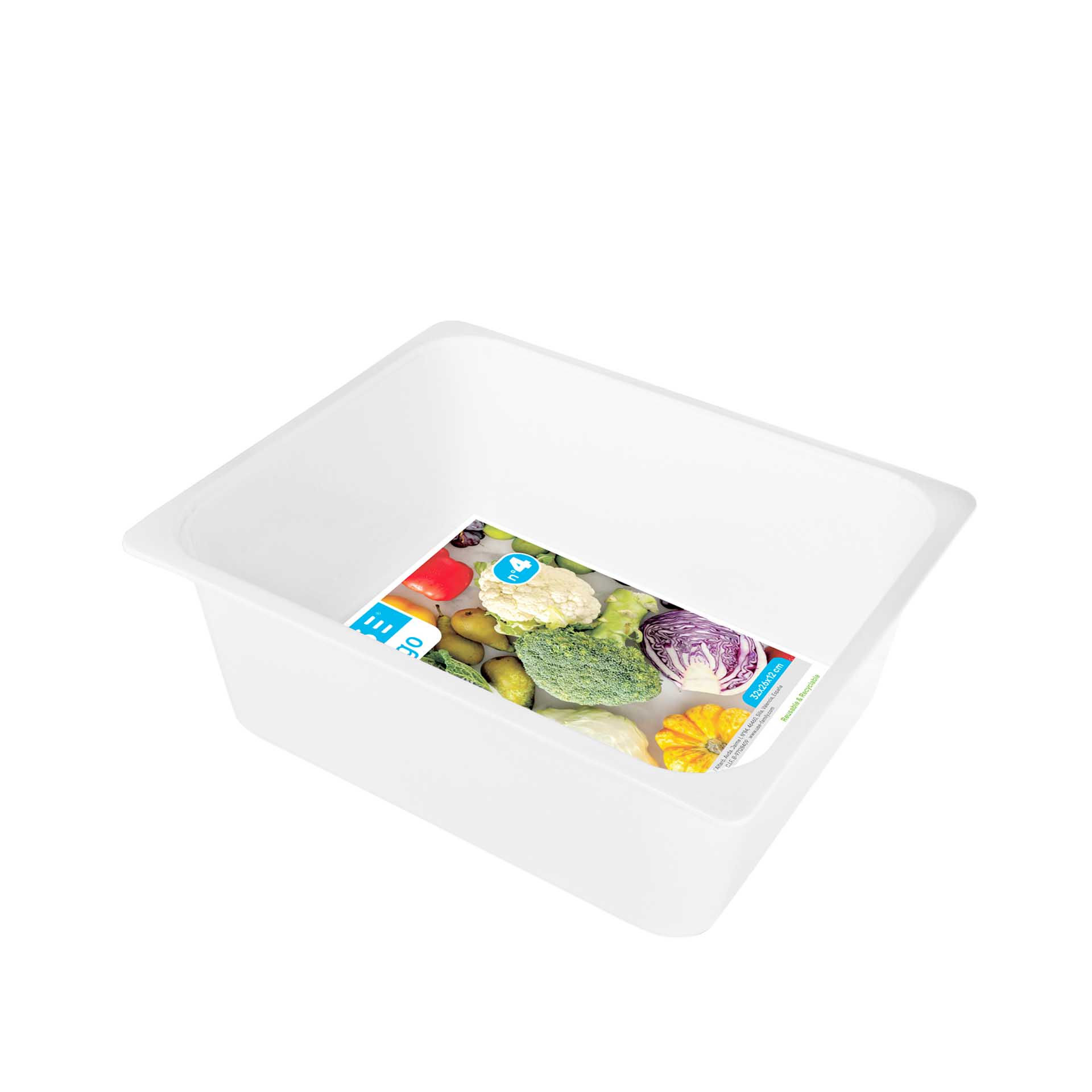 Tabuleiro Frigo Branco