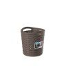 Cesto Multiusos Bamboo Redondo Sand 25X26cm Cesto Multiusos Bamboo Redondo Sand 25X26cm