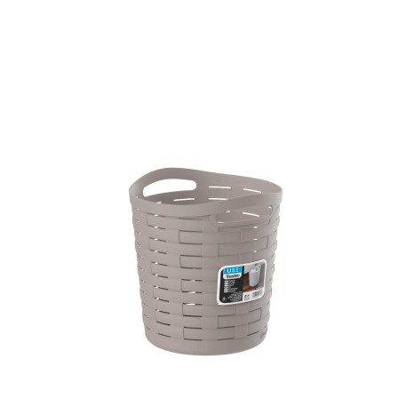 Cesto Multiusos Bamboo Redondo Sand 25X26cm - Image product