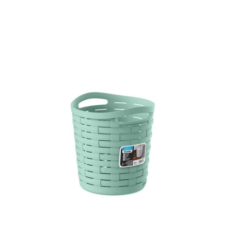 Cesto Multiusos Bamboo Redondo Pastel 25X26cm - Image product