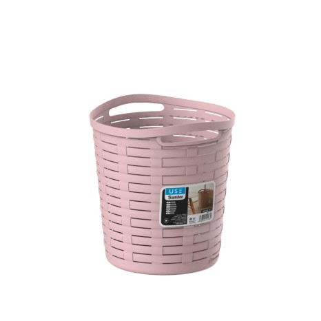 Cesto Multiusos Bamboo com Asas Pastel 20L 32X35cm - Image product