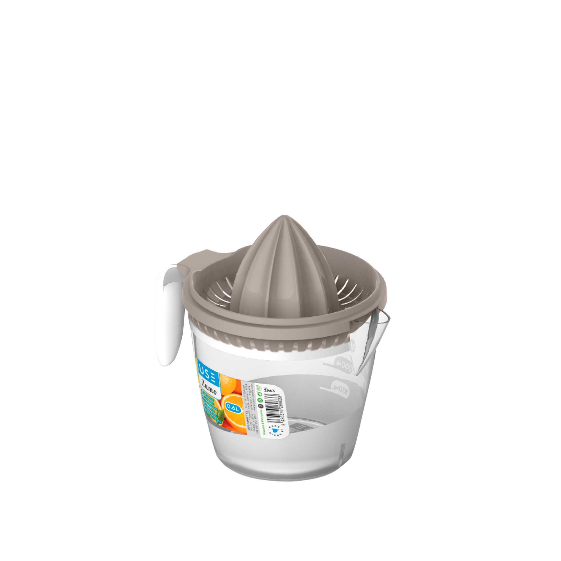 Espremedor Citrinos com Jarro Elesand 600ml 16.5X15X15cm