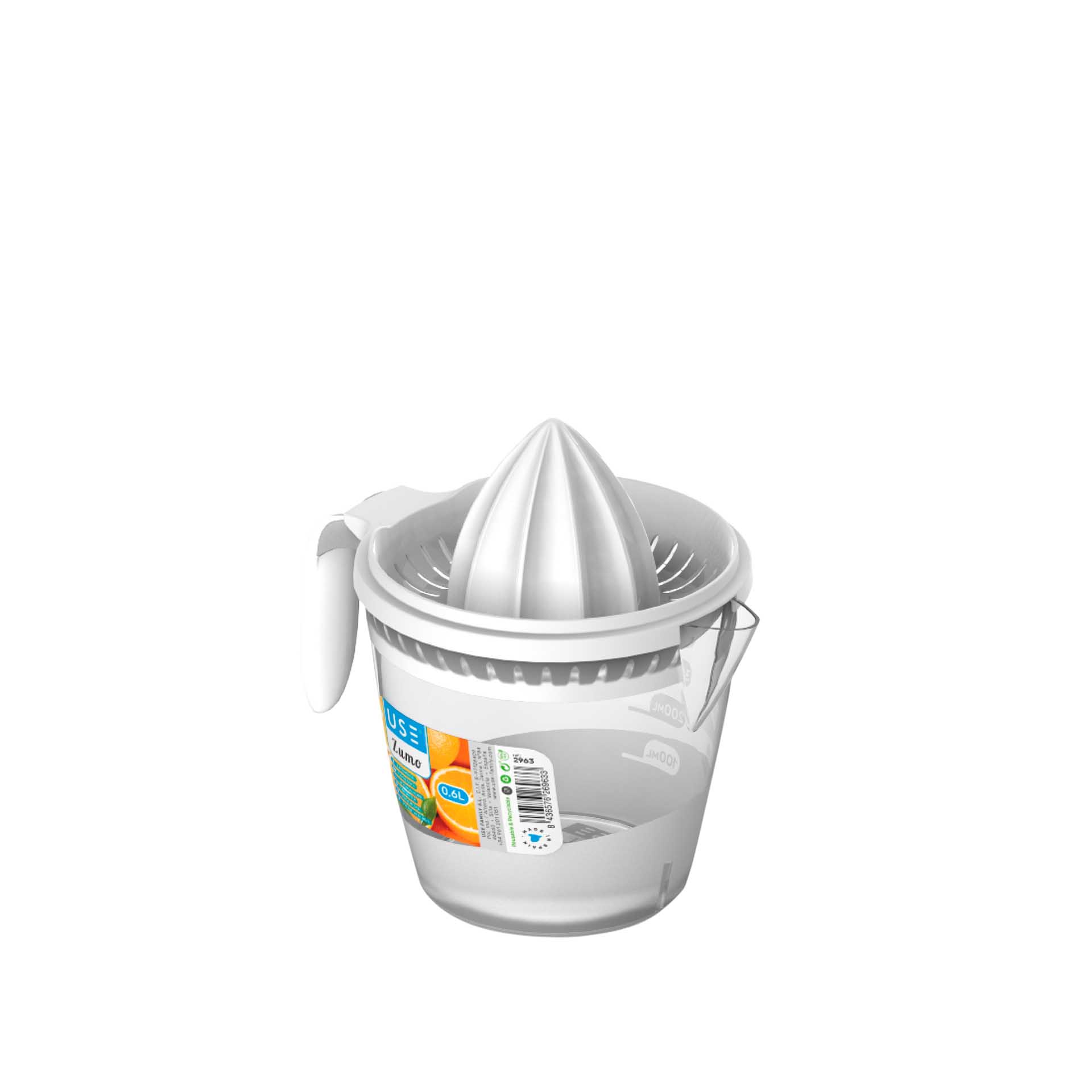 Espremedor Citrinos com Jarro Elesand 600ml 16.5X15X15cm