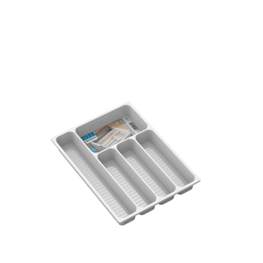 Organizador Talheres Branco 40X30X4.6cm