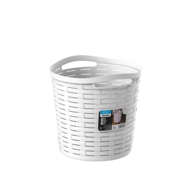 Cesto Multiusos Bamboo com Asas Elegant 30L 39X37cm