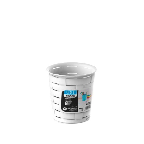 Cesto Multiusos Bamboo Redondo Elegant 700ml 11X11cm - Image product