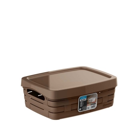 Cesto Multiusos com Tampa Sand 26X21X10cm - Image product