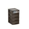 Caixa Organizadora Bamboo 4 Gavetas Sand 17.5X13.5X24cm Caixa Organizadora Bamboo 4 Gavetas Sand 17.5X13.5X24cm