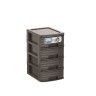 Caixa Organizadora Bamboo 4 Gavetas Sand 17.5X13.5X24cm Caixa Organizadora Bamboo 4 Gavetas Sand 17.5X13.5X24cm