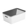 Caixa com Tampa Lua Elesand 9L 34X24X14.5cm Caixa com Tampa Lua Elesand 9L 34X24X14.5cm