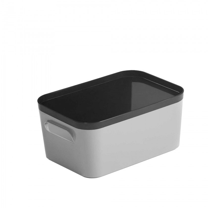 Caixa com Tampa Lua Elesand 3.6L 25X17X12.5cm Caixa com Tampa Lua Elesand 3.6L 25X17X12.5cm