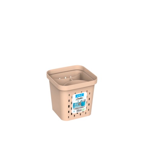 Escorredor Talheres Emma Sand 14X14X13cm - Image product
