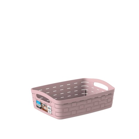 Cesto Multiusos Bamboo Pastel A4 28X21X16cm - Image product