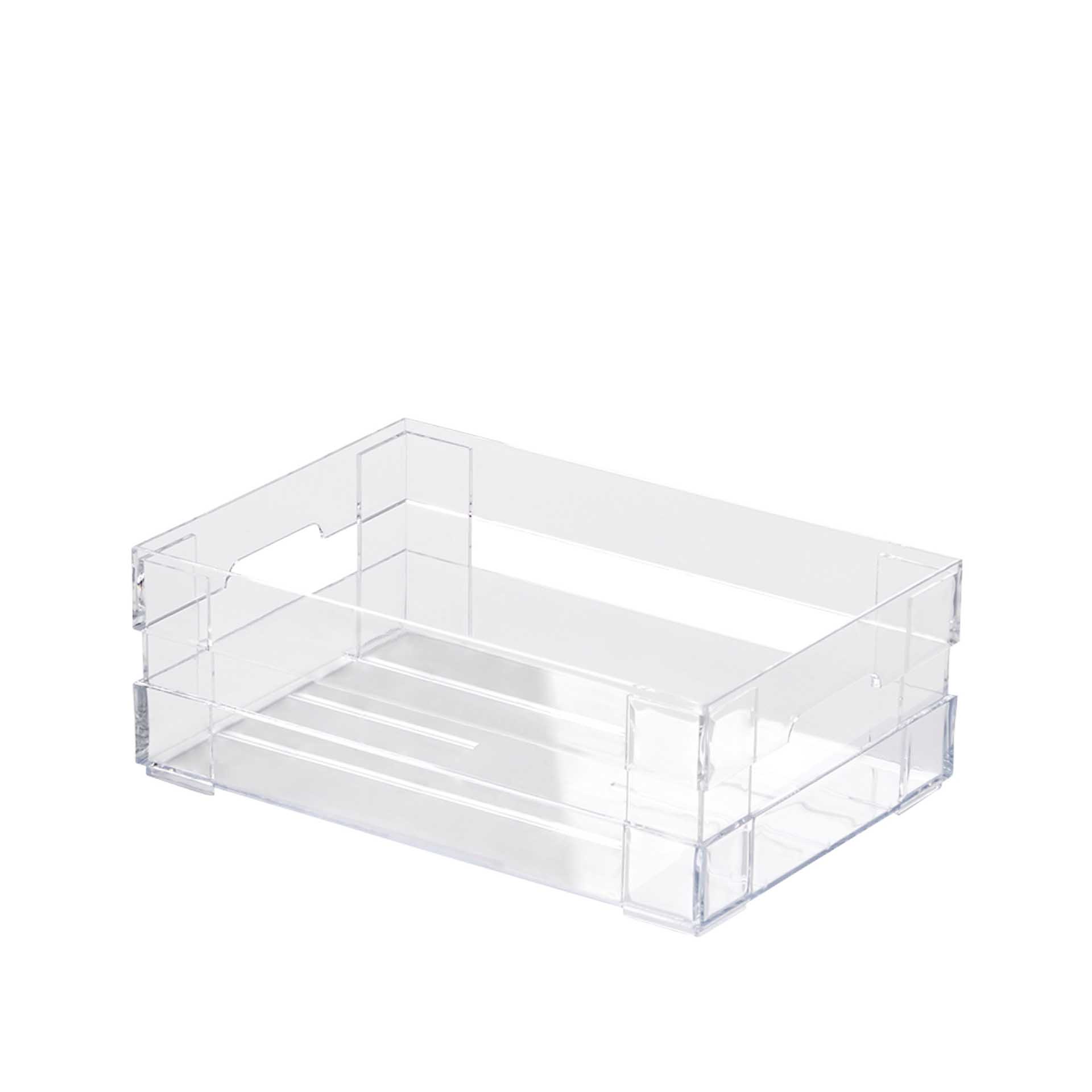 Caixa Empilhável Usel Cristal 24X17X9cm