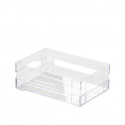 Caixa Empilhvel Usel Cristal 24X17X9cm