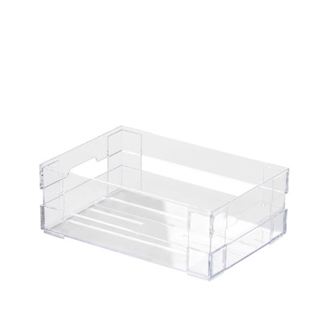 Caixa Empilh�vel Usel Cristal 24X17X9cm - Image product